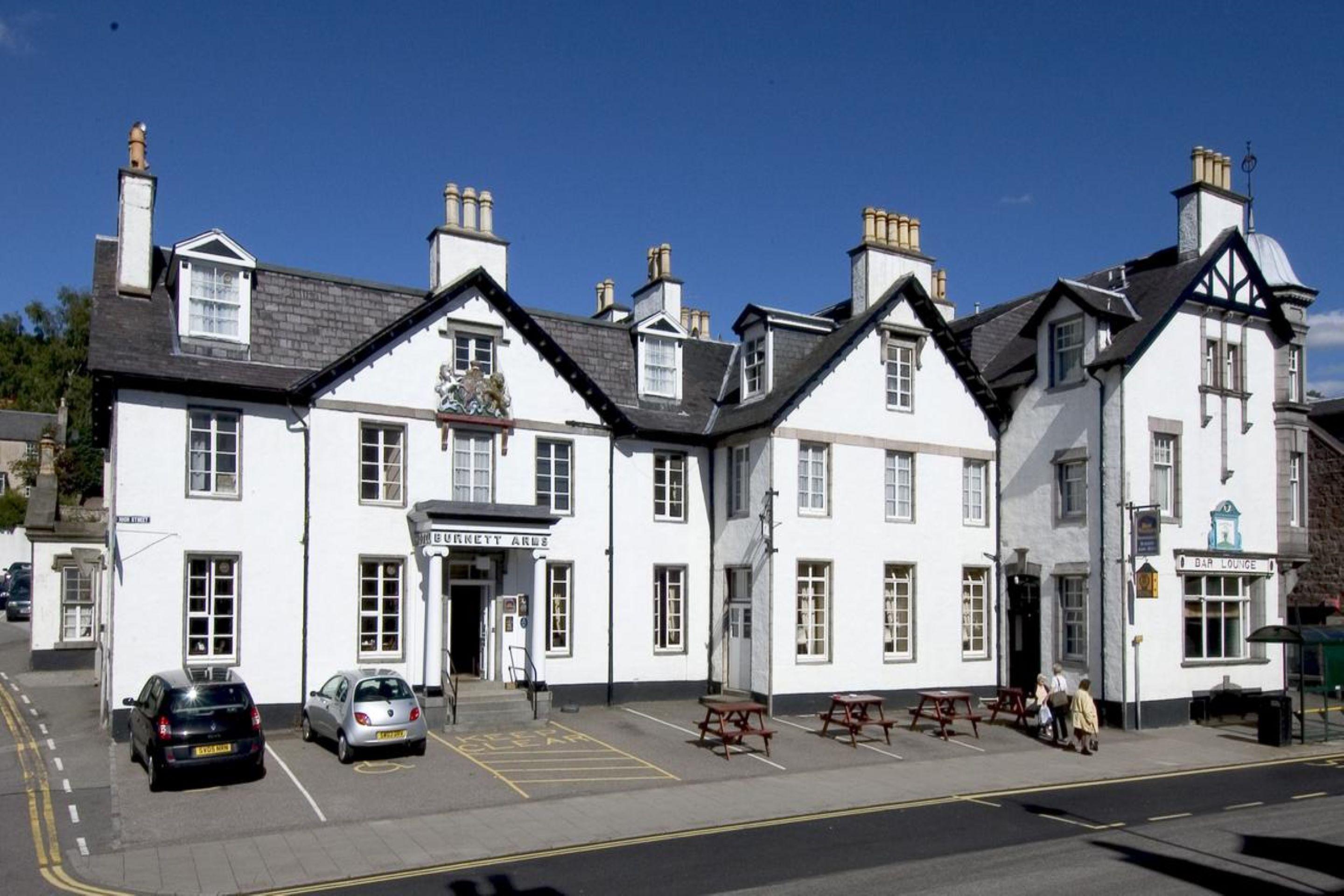 Burnett Arms Hotel Banchory Exteriér fotografie